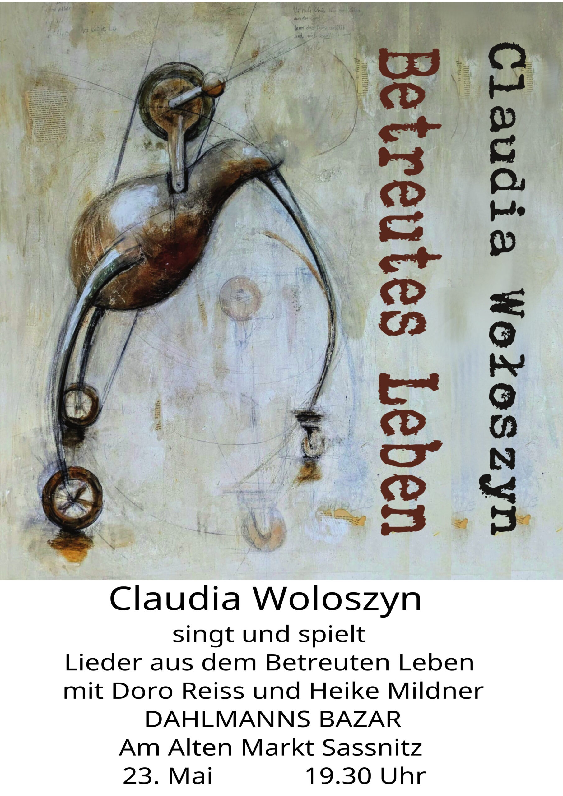 Betreutes Leben. Liederabend mit Claudia Wołoszyn