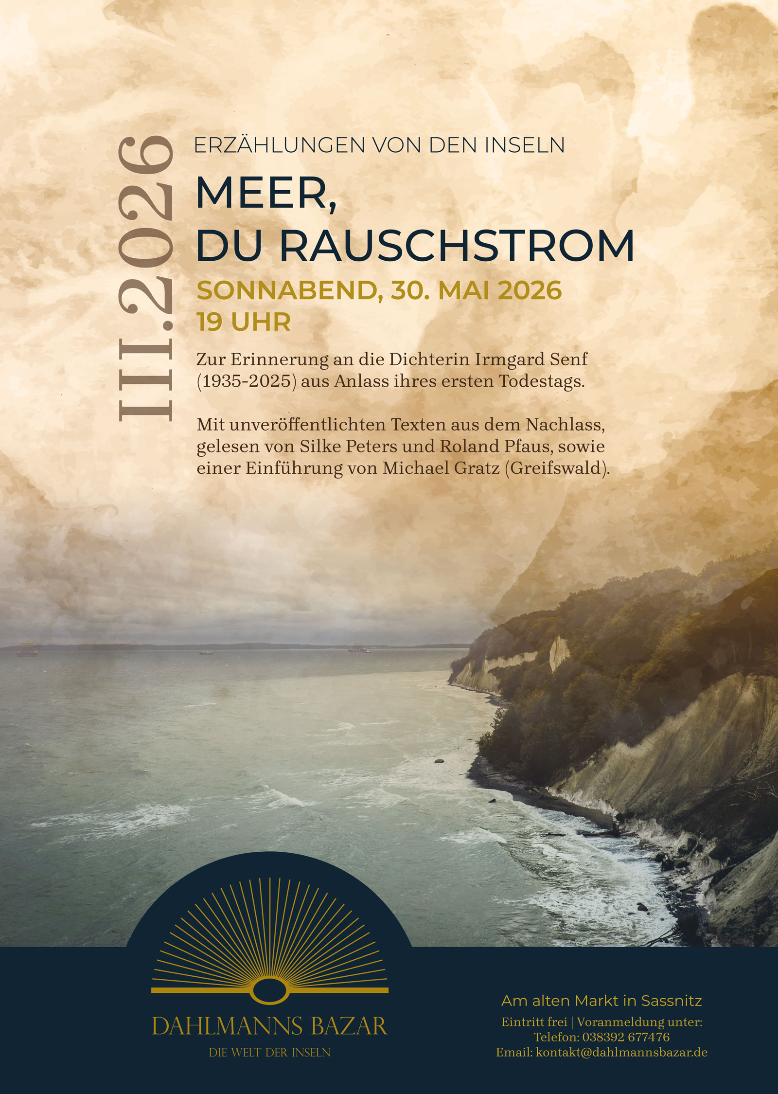 Meer, du Rauschstrom